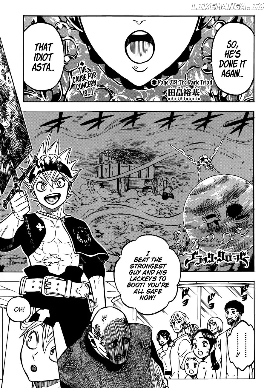 Black Clover chapter 231 image 01